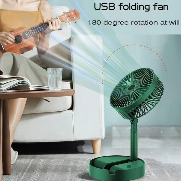Powerful Rechargeable High Speed Table Desk Fan